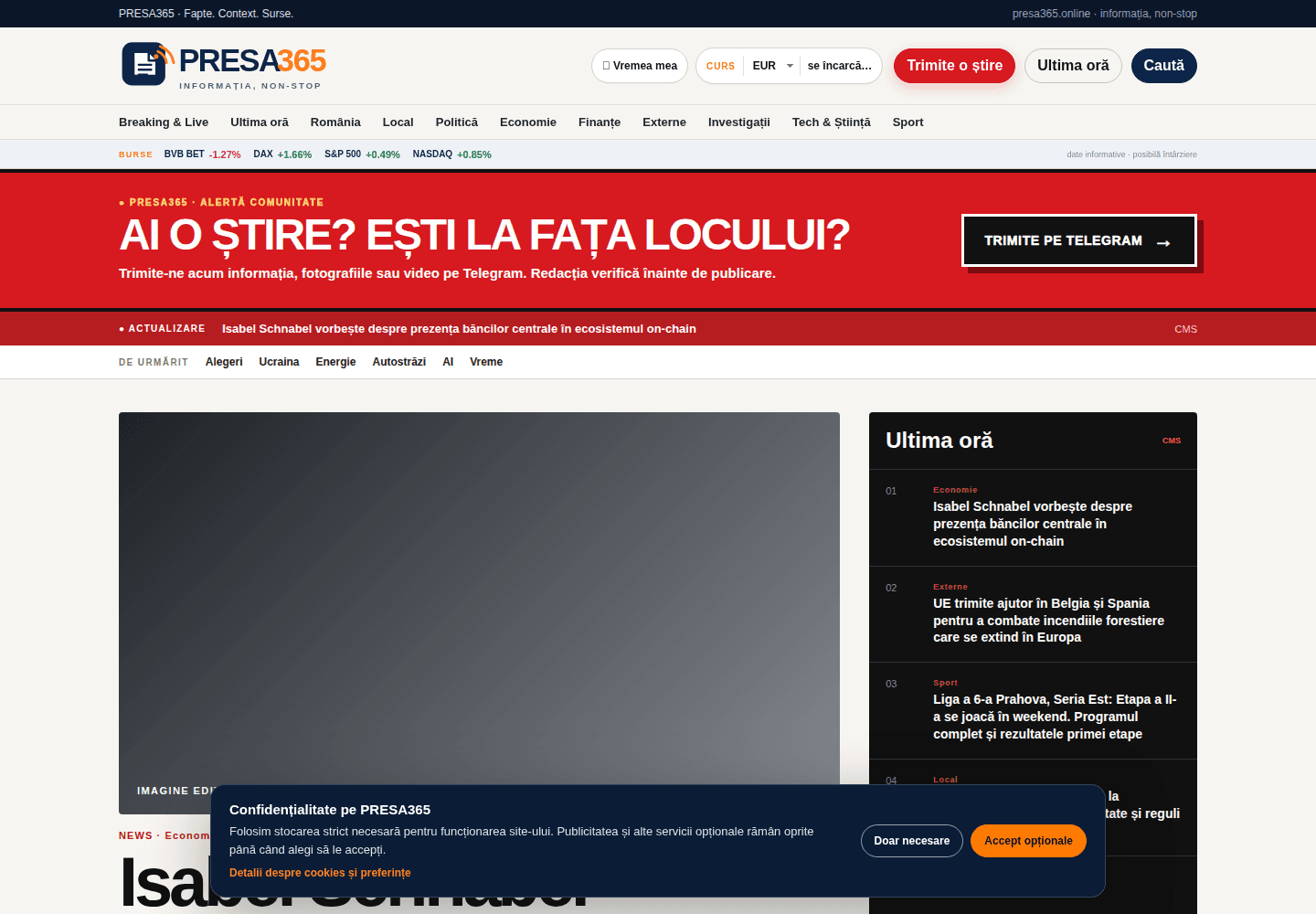 PRESA365.online screenshot